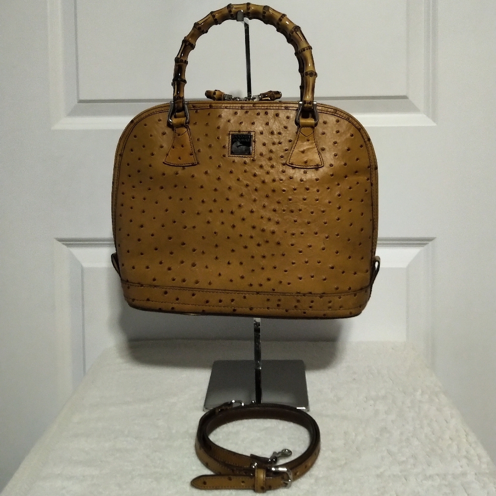 NWOT RARE Vintage Dooney & Burke Leather Satchel